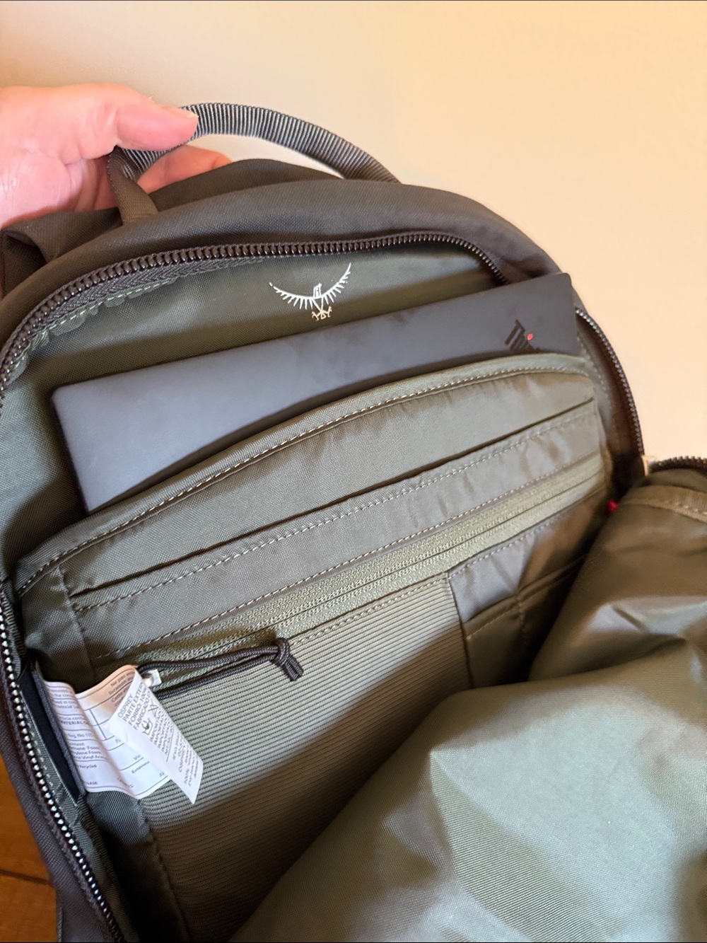 OSPREY Black Minimalist Backpack- NWOT - Picture 11 of 11